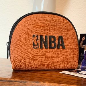 NBA Basketball Clutch Zipper Closure Bag